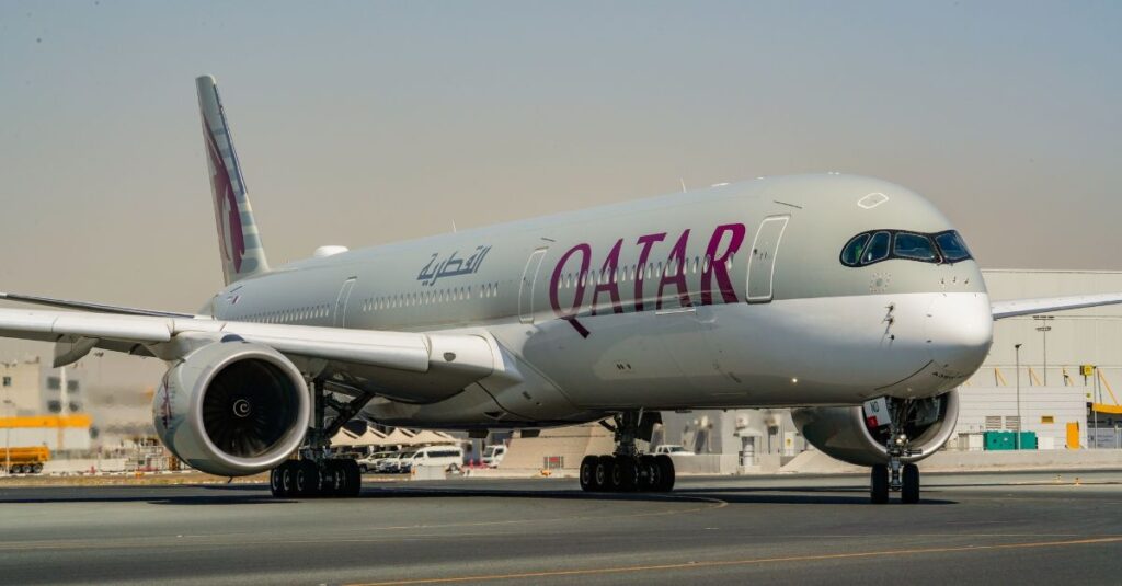 Qatar Airways A350-1000Voos de Longa Distância