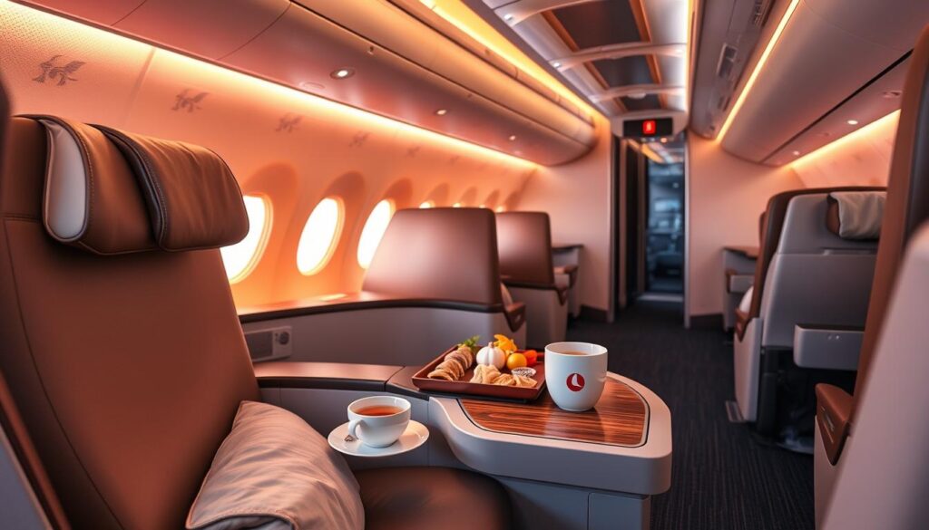 serviços exclusivos Turkish Airlines