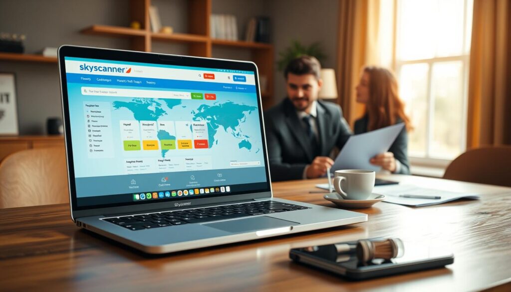 Skyscanner interface