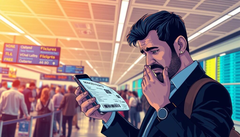 golpes de passagens aéreas