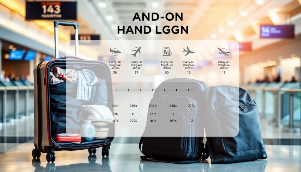 regras de bagagem de mão