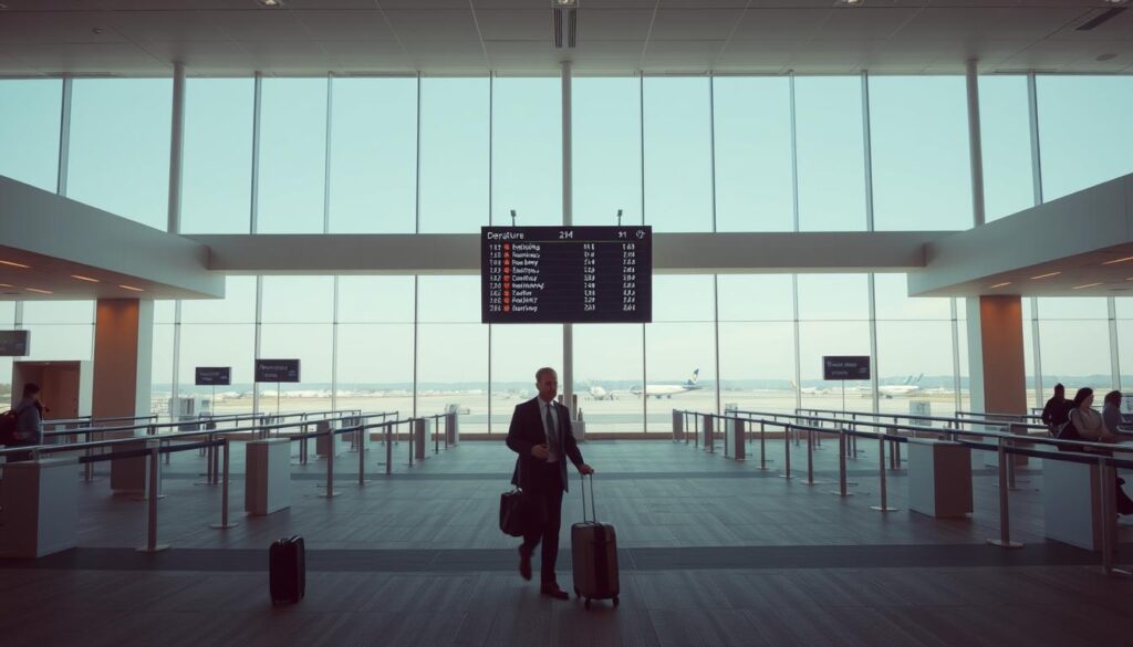 aeroportos menos congestionados