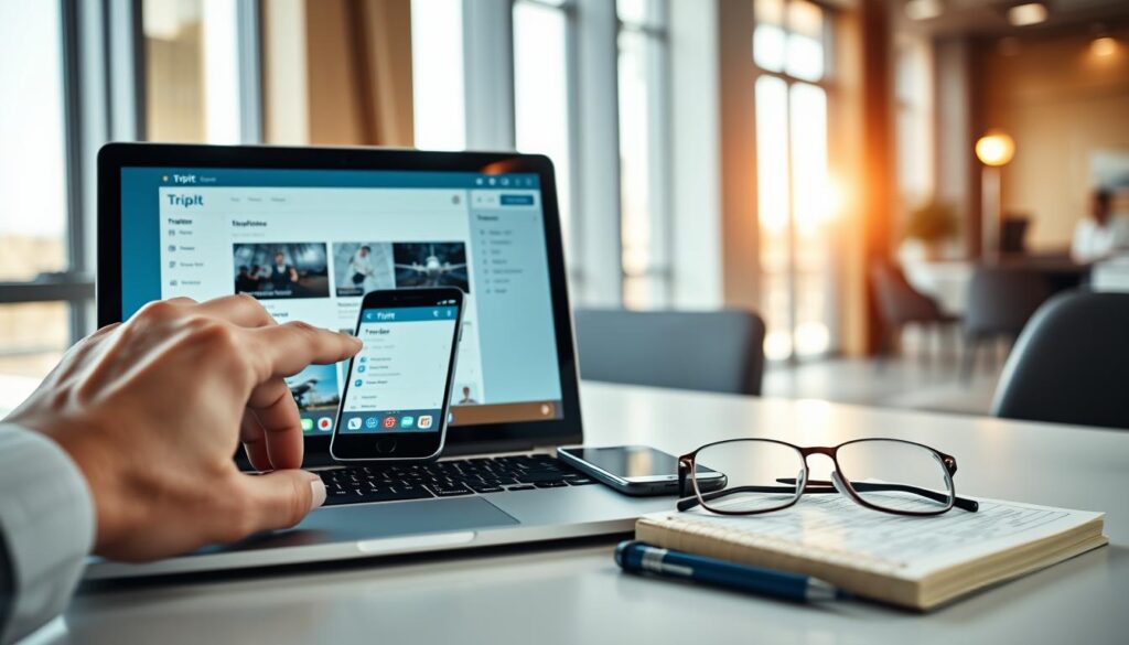 TripIt configuração