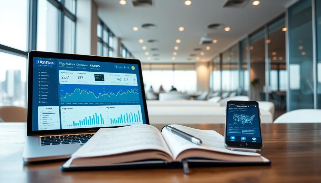 recursos da FlightStats