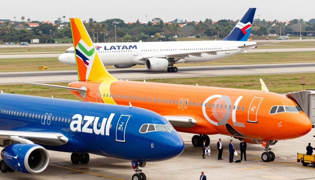 companhias aéreas brasileiras