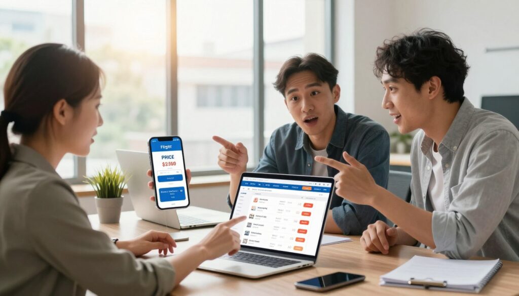 monitorar preços de passagens aéreas
