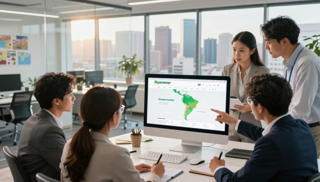 Skyscanner e comparador de passagens