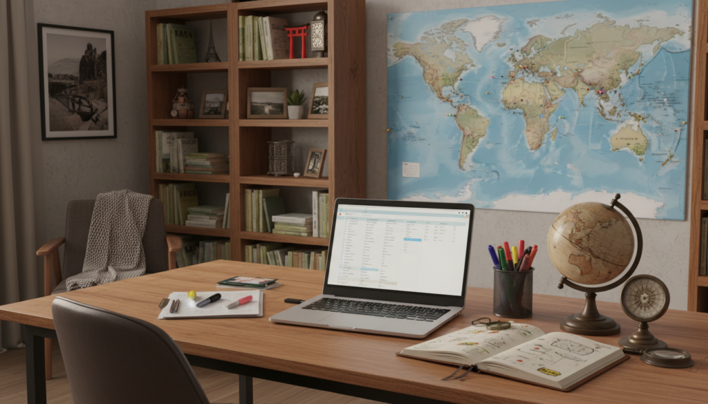 planejamento de viagem para viagens internacionais
