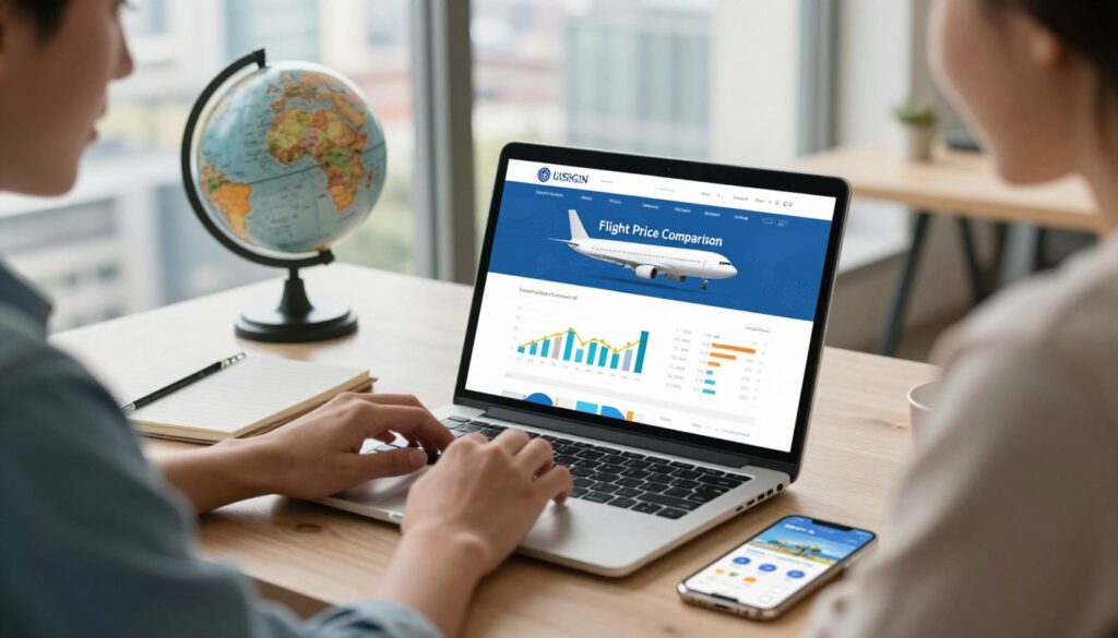 monitorar preços de passagens aéreas