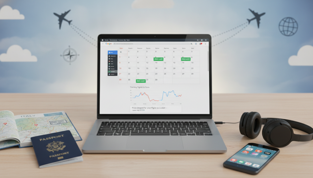Google Flights e alertas de preço Google Flights e alertas de preço