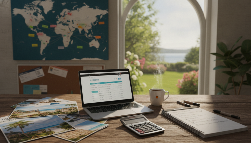 Planejamento de férias para economizar em passagens aéreas Planejamento de férias para economizar em passagens aéreas