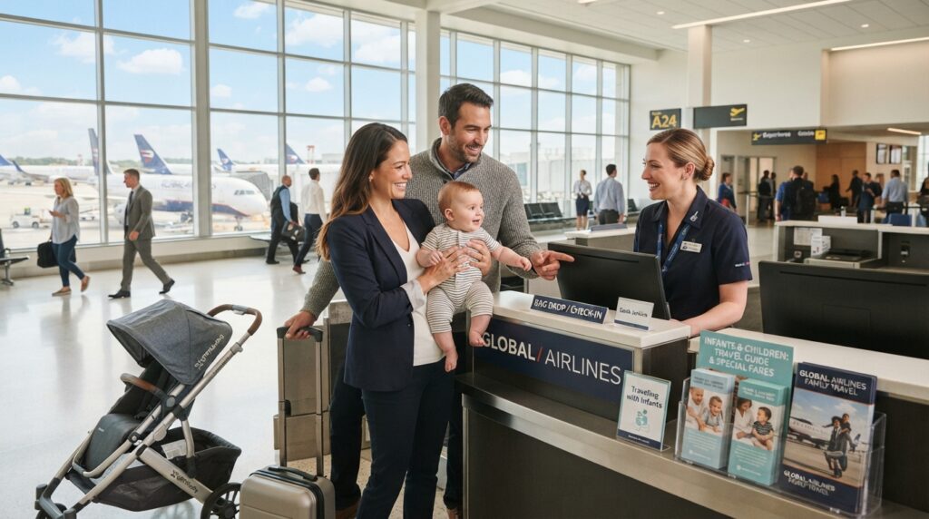 Passagens aéreas para bebês Passagens aéreas para bebês